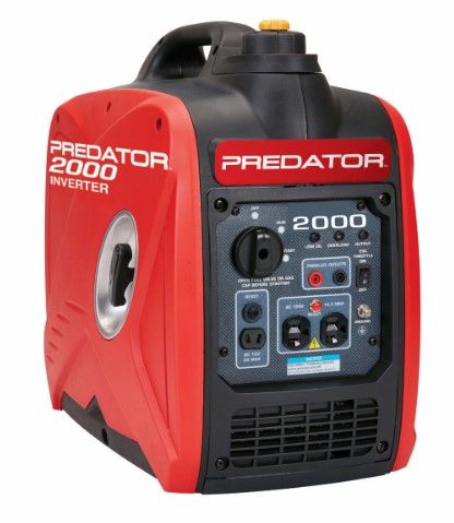 Predator ottiene la potenza da un motore a gas OHV
